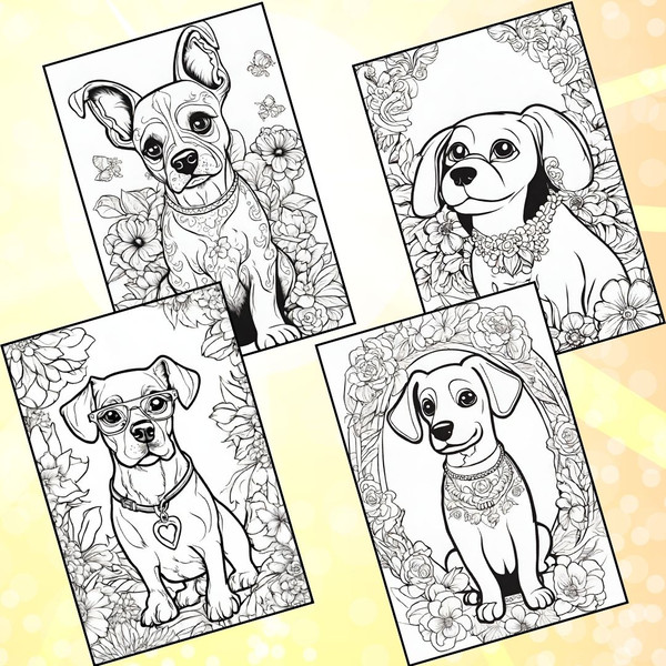 Amazing Coco Dog Coloring Pages 3.jpg