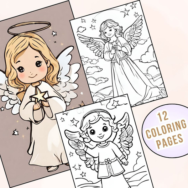 Magical Angel Coloring Pages 1.jpg