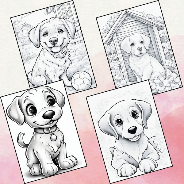Cute Puppies Coloring Pages 2.jpg