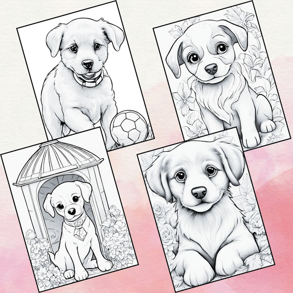 Cute Puppies Coloring Pages 3.jpg