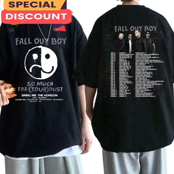 Fall Out Boy 2023 So Much For Stardust Tour Concert Shirt.jpg