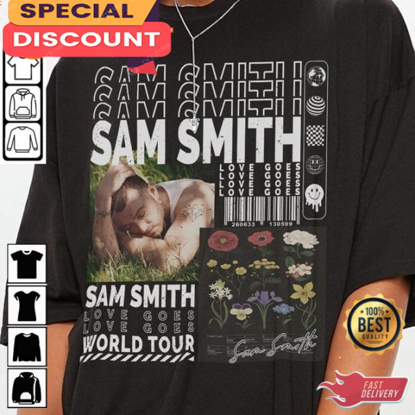 GLORIA Sam Smith Tour Concert 2023 Unisex T-Shirt Gift For Fans.jpg