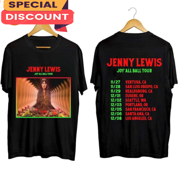 Jenny Lewis Tour 2023 Joyall Ball Concert T-shirt.jpg