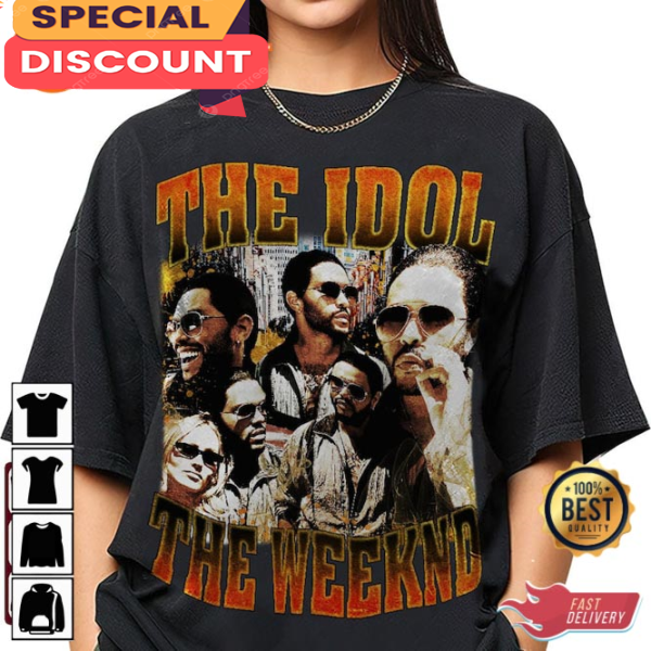 The Idol Movie 2023 Vintage Inspired The Weeknd T-Shirt.jpg