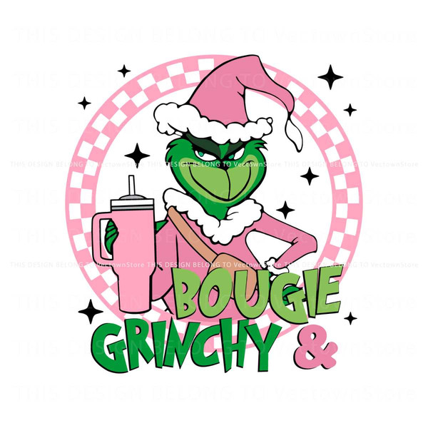 Pink Bougie and Grinchy Stanley SVG.jpg