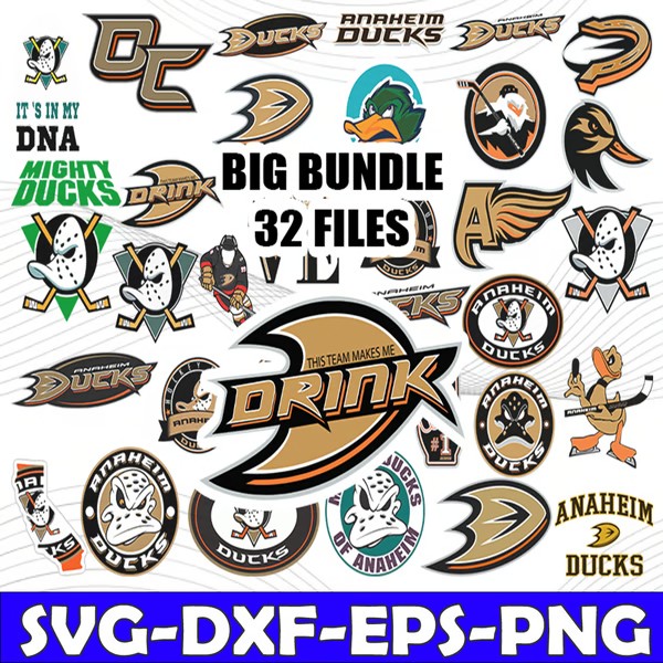 Bundle 32 Files Anaheim Ducks Hockey Team Svg, Anaheim Ducks Bundle SVG, NHL Svg, NHL Svg, Png, Dxf, Eps, Instant Downlo.jpg