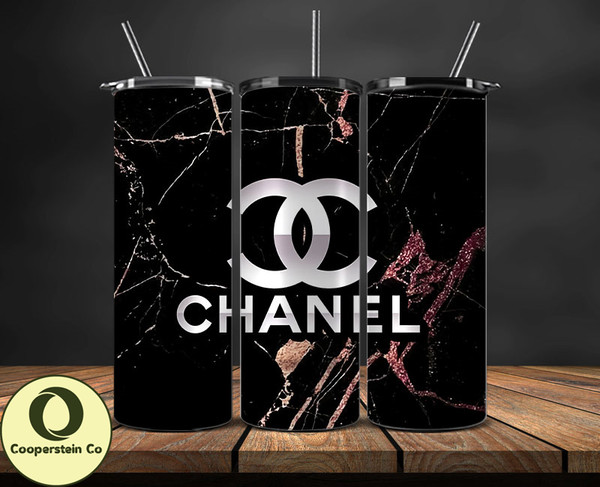 Chanel Tumbler Wrap, Chanel Tumbler Png, Chanel Logo, Luxury Tumbler Wraps, Logo Fashion Design 121  .jpeg