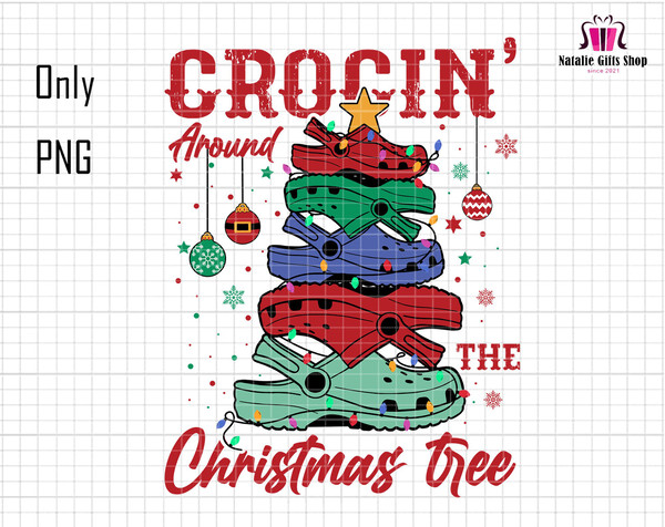 Crocin' Around The Christmas Tree Png, Retro Christmas Png, Trendy Christmas Png, Christian Christmas Png, Xmas Sublimation, Funny Christmas.jpg