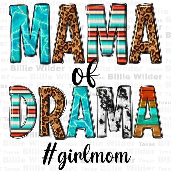 Mama of drama girl mom png sublimation design download, Mother's day png, western mama png, love mama png, sublimate designs download.jpg