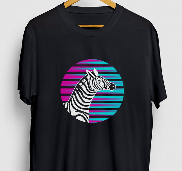 Retro Zebra Zebra Gift, Funny Animal Shirt, Funny Zoo Worker tee, Zebra Hoodie  Youth Shirt  Unisex T-shirt.jpg