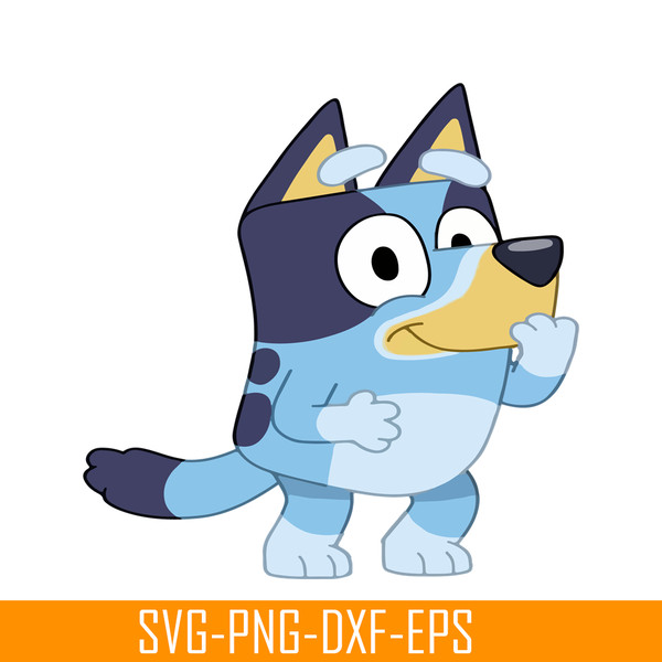 Bluey Bandit Secret SVG PDF PNG Bandit Heeler SVG Bandit Blu - Inspire ...