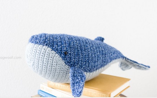 Baby Humpback Crochet Whale Free Pattern - One Dog Woof.jpg