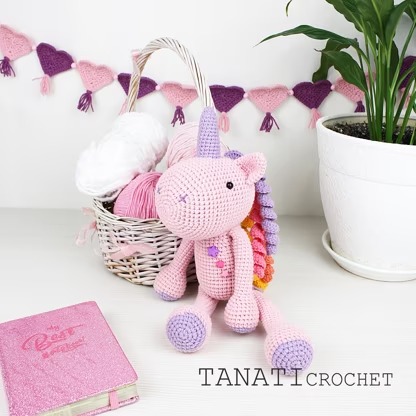 Toy Unicorn pattern Amigurumi Crochet Patterns, Crochet Pattern.jpg