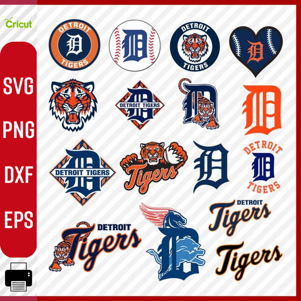 Detroit Tigers, Detroit Tigers svg, Detroit Tigers logo, Detroit Tigers clipart, Detroit Tigers cricut, Tigers cut  .png