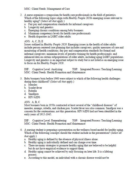 Latest 2023 Toward Healthy Aging - Binder Ready Human Needs and Nursing Response 11th Edition Test bank  All Chapters (4).JPG
