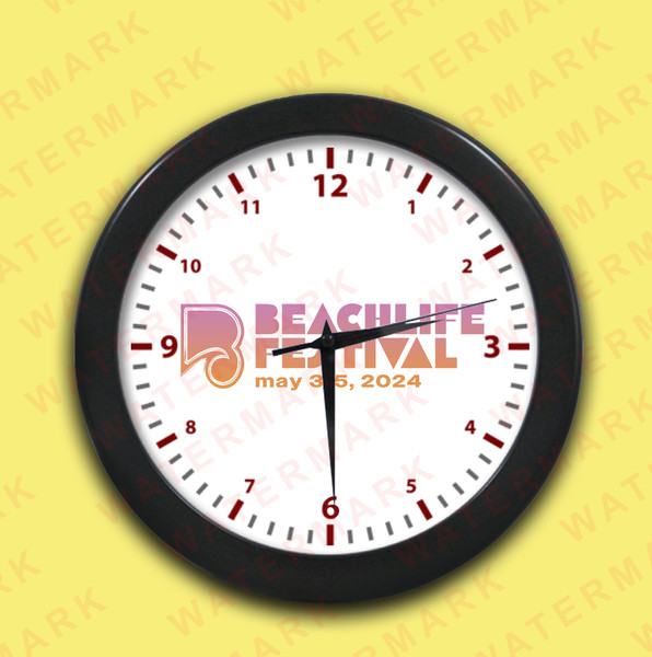 BEACHLIFE FESTIVAL 2024 Wall Clocks.jpg
