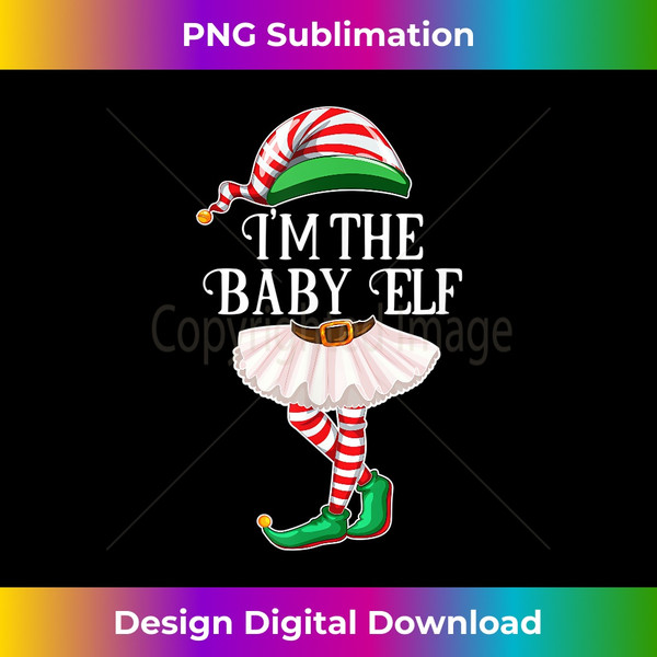 UU-20240109-7242_I'm the Baby Elf Matching Family Pajamas Christmas Gift 1896.jpg