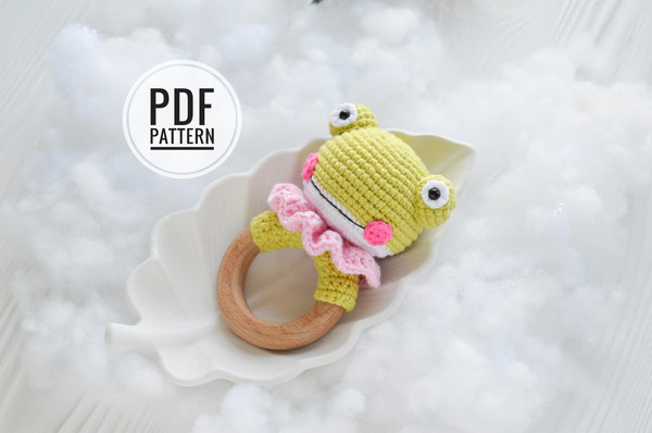 little crochet frog baby rattle.jpeg