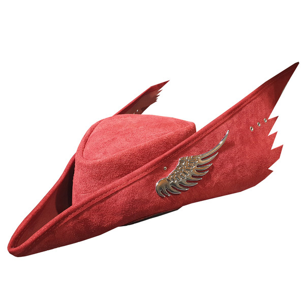 Bloodborne Hunter Red Leather Hat Limited Edition (1).jpg