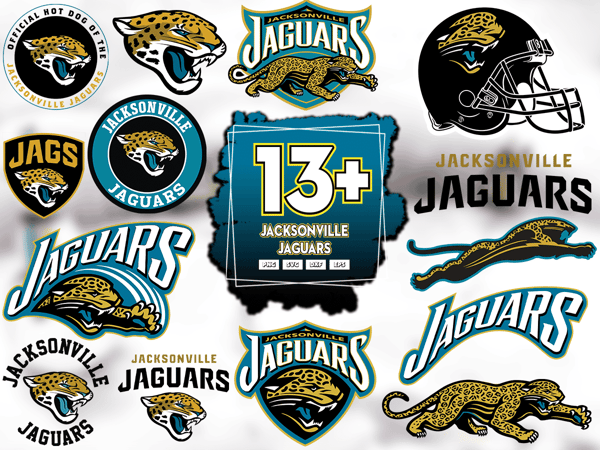 15 Files Jacksonville Jaguars Svg Bundle, Jaguars Logo Svg.png