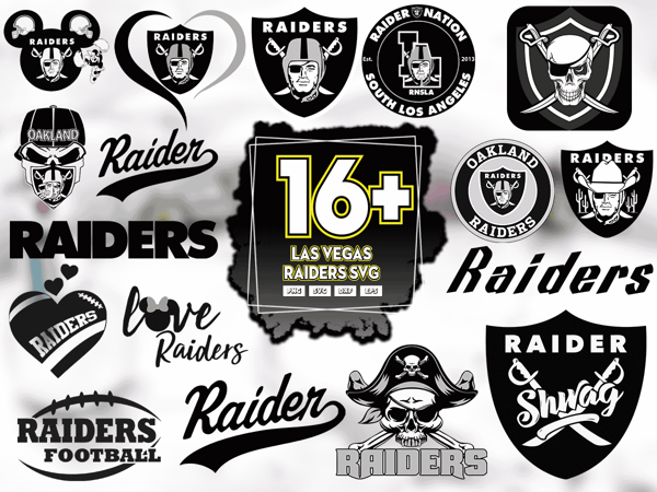 17 Files Las Vegas Raiders Svg Bundle, Raiders Lovers Svg, Raiders Logo Svg.png