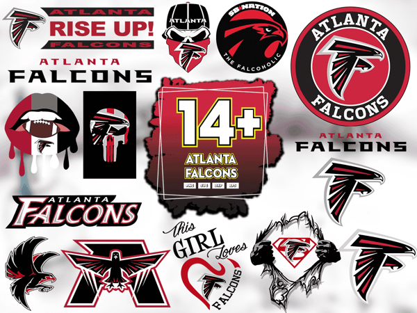 15 Files Atlanta Falcons Svg Bundle, Falcons Logo Svg, Falcons Girl Svg.png