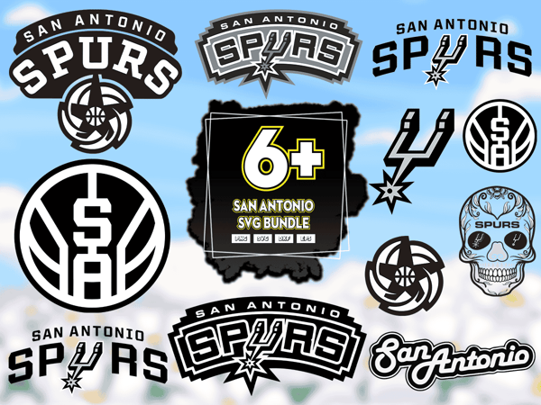 10 Files San Antonio Spurs Svg Bundle, San Antonio Spurs Logo.png