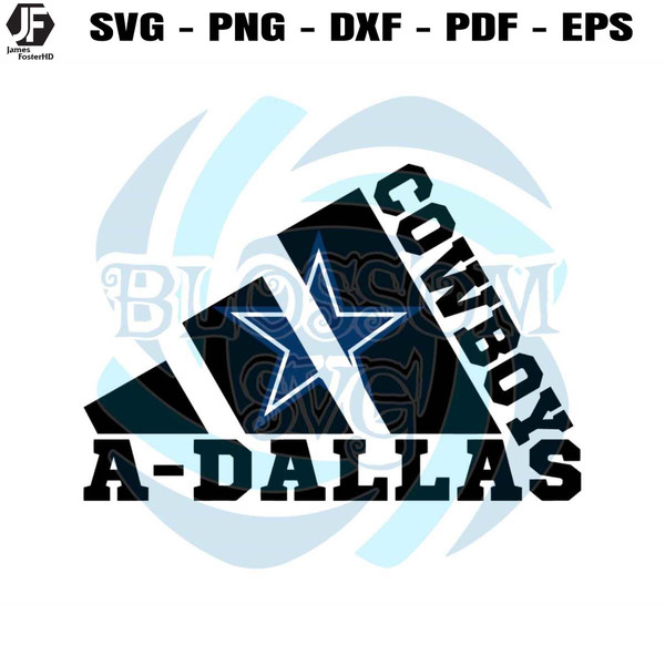 A Dallas Cowboys Star Outline SVG.jpg