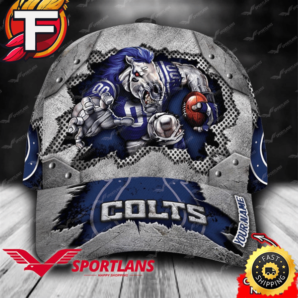 Indianapolis Colts Custom NFL Football Sport Cap.jpg