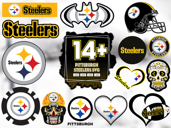 14 Files Pittsburgh Steelers Svg Bundle, Steelers Logo Svg, NFL Lovers Svg.png