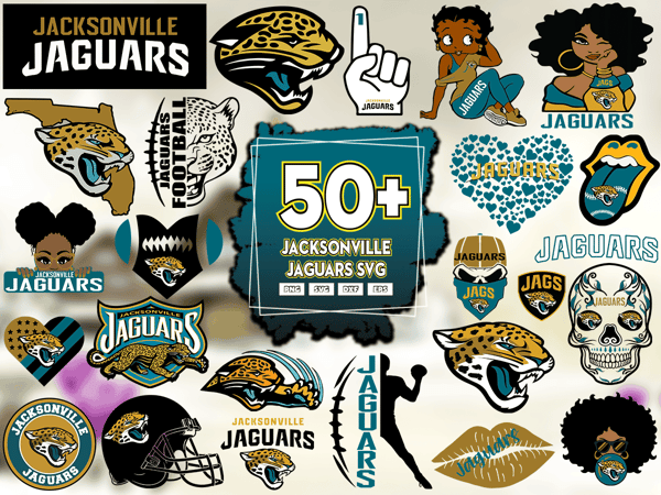 50 Designs Jacksonville Jaguars Svg Bundle, Jaguars Logo Svg.png