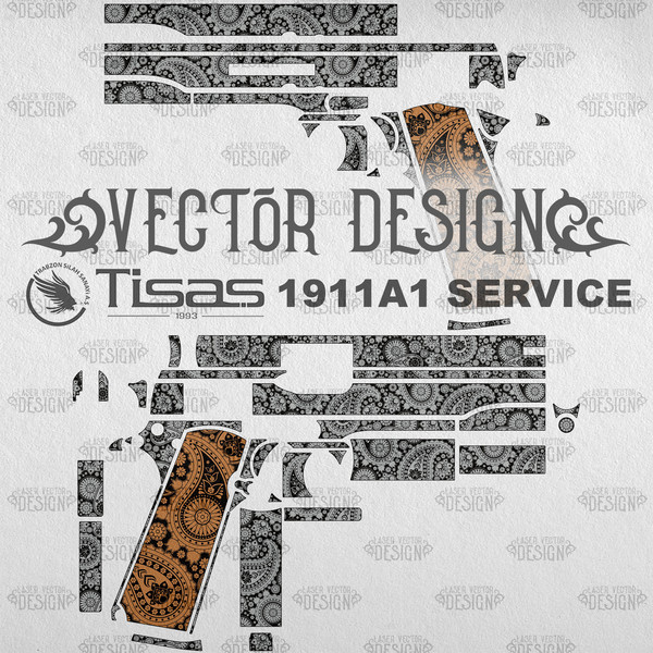 VECTOR DESIGN TISAS 1911A1 SERVICE Ornament 1.jpg