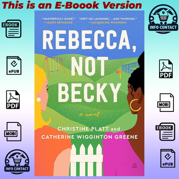 Rebecca, Not Becky A Novel by Christine Platt.jpg