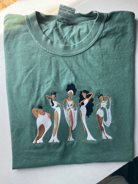 The Muses Embroidered T-shirt  Hercules Embroidered T-shirt  Disney World  Disneyland Embroidered Shirt 1.jpg