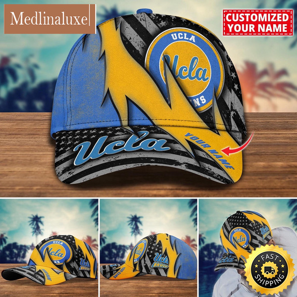 NCAA UCLA Bruins Baseball Cap Custom Cap For Sport Fans.jpg