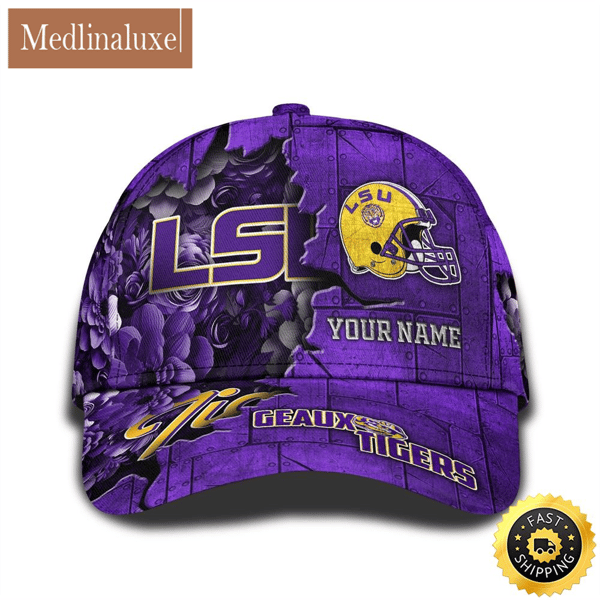 Personalized NCAA LSU TIGERS All Over Print Baseball Cap Show Your Pride.jpg