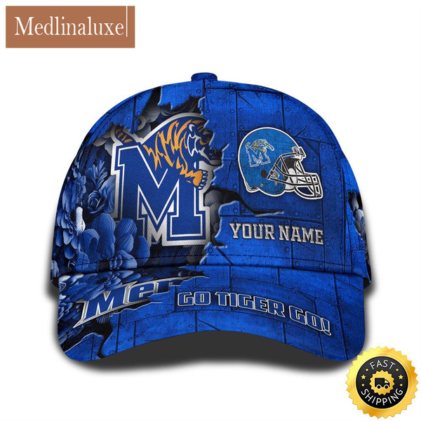 Personalized NCAA Memphis Tigers All Over Print Baseball Cap Show Your Pride.jpg