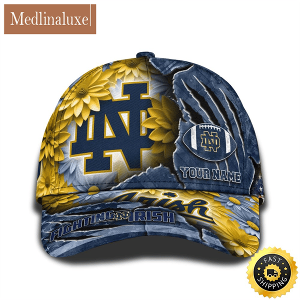 Personalized NCAA Notre Dame Fighting Irish All Over Print Baseball Cap The Perfect Way To Rep Your Team.jpg