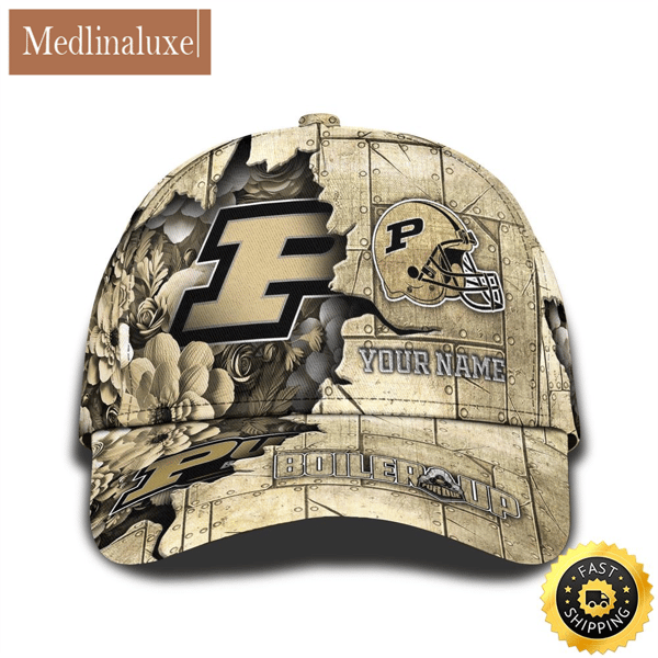 Personalized NCAA Purdue Boilermakers All Over Print Baseball Cap Show Your Pride.jpg