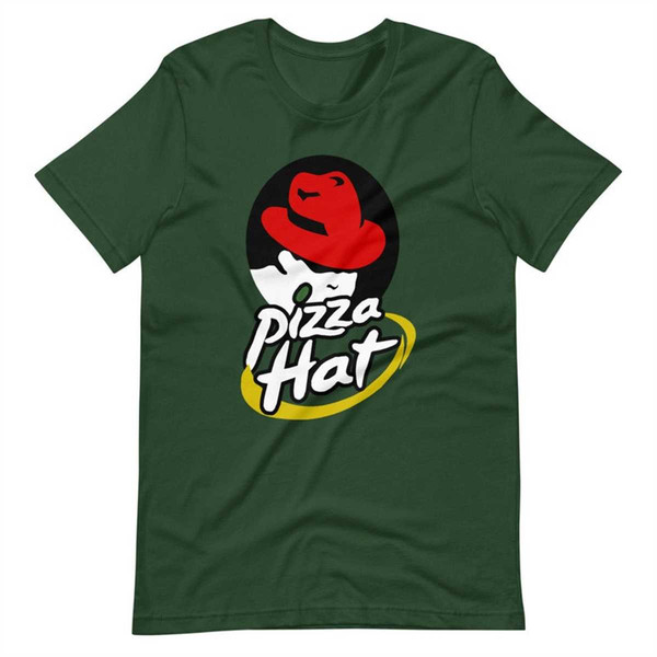 Pizza Hat Short-Sleeve Unisex T-Shirt.jpg