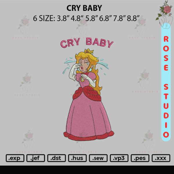 Cry Baby Embroidery File 6 sizes.jpg