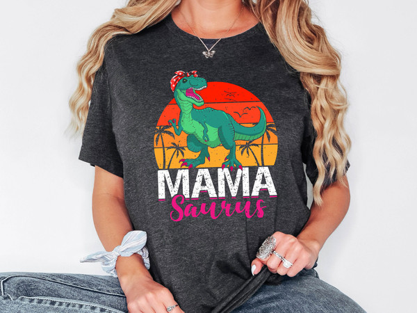 Mamasaurus Shirt, Dinosaur Mama Shirt, Mama Saurus Sweatshirt, Funny Mom Shirt, Mom Life, Mama Saurus Tee, Gift For Mother, Dinosaur Shirt.jpg