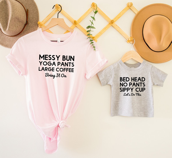 Mommy And Me Shirts, Mom And Son Matching Shirts, New Mom Gift, Mom And Daughter Tee, Mom And Baby Matching Outfit, Mama And Mini T-Shirts 1.jpg