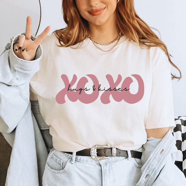 XOXO Valentine's Day Shirt, Xoxo Shirt, Valentines Shirt, Valentines Day Shirt, Xoxo Cute Shirt, Hugs and Kisses Shirt, XOXO, ALC290.jpg