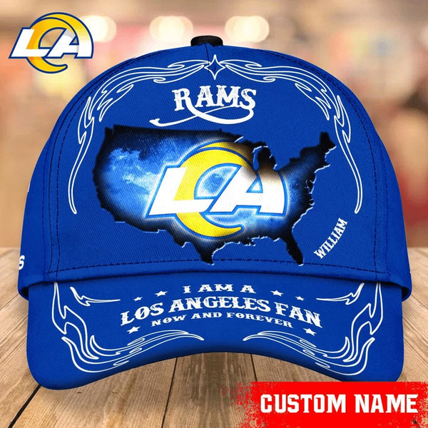 I Am A Los Angeles fan Caps, NFL Los Angeles Rams Caps for Fan G12