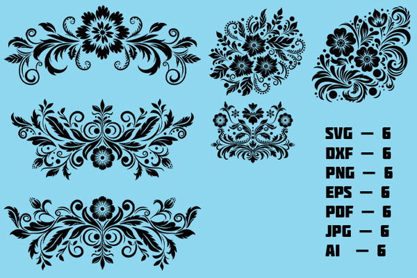 Detailed swirls and curves floral black ornament1.jpg