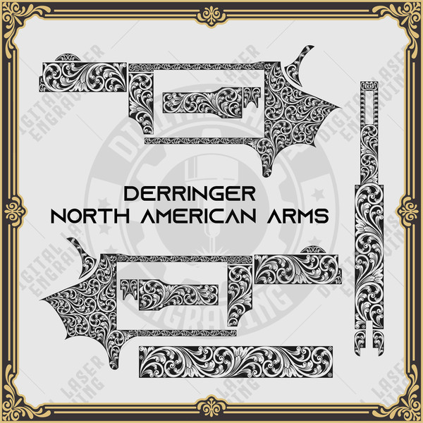 Laser Engraving Designs Scrollwork for Derringer North American Firearms.jpg