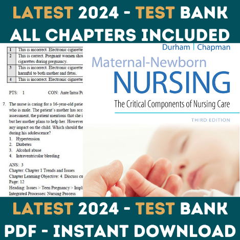 Test Bank - Davis Advantage for Maternal-Newborn Nursing The Critical Components of Nursing Care 3rd Edition.png