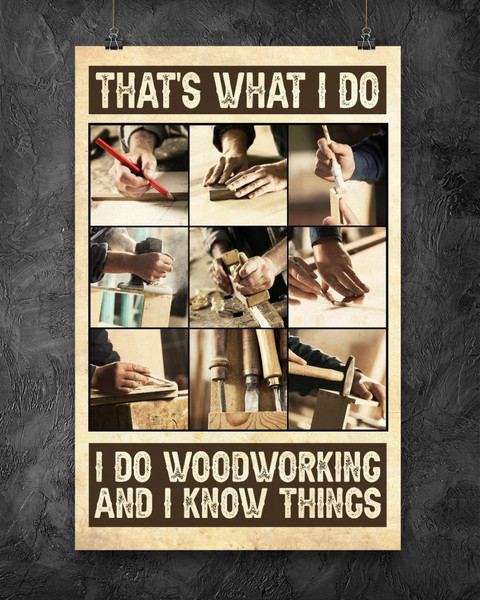 Carpenter I Do Woodworking Vertical Poster1.jpg
