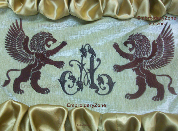 Lion with wings animal embroidery design by EmbroideryZone 10.jpg